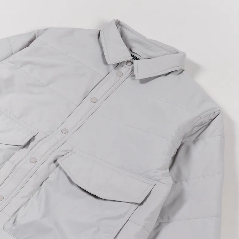 FrizmWORKS Poplin Padded Shirt Beige-3