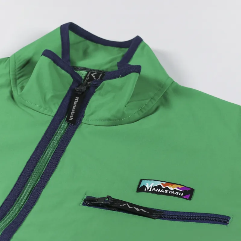 Manastash Poppy Pop Over Jacket Green-7