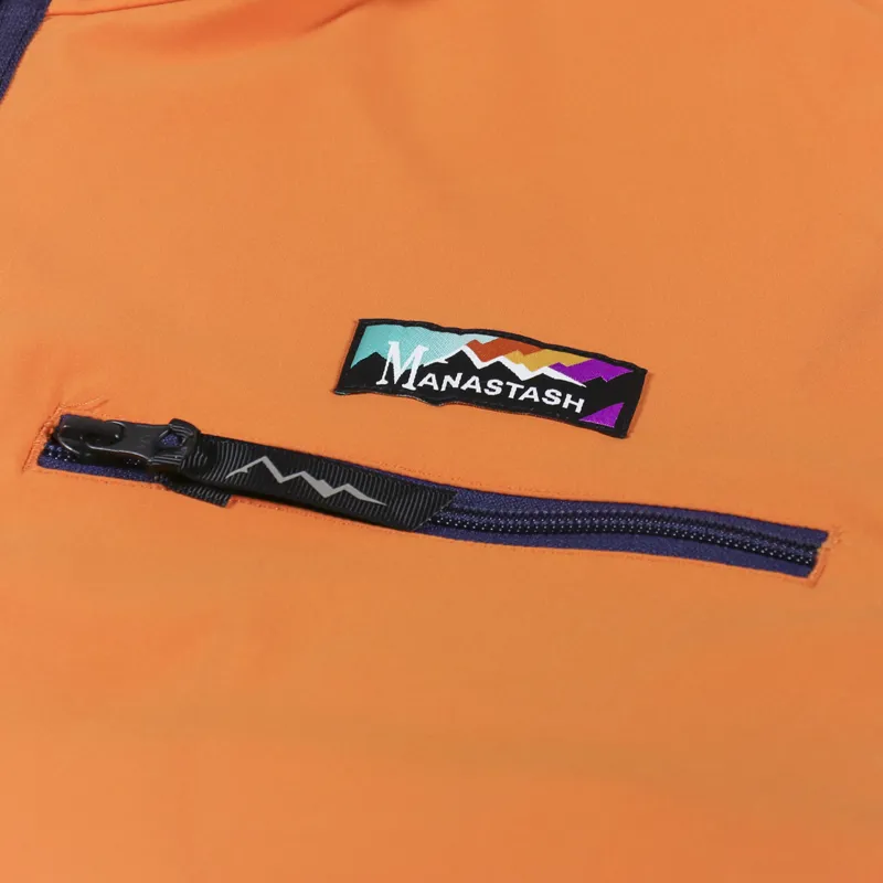 Manastash Poppy Pop Over Jacket Orange-5