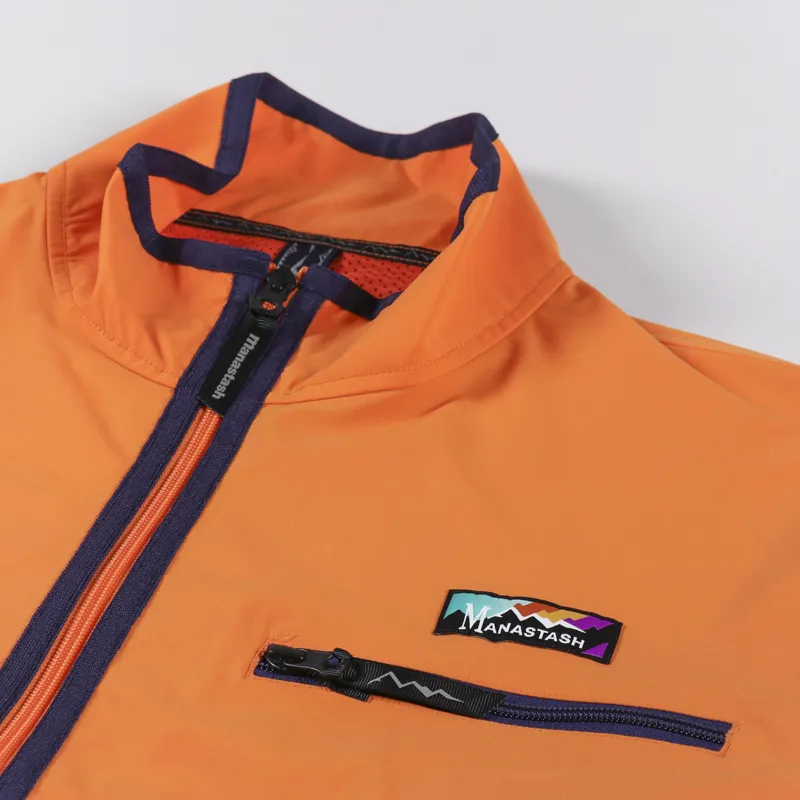 Manastash Poppy Pop Over Jacket Orange-6