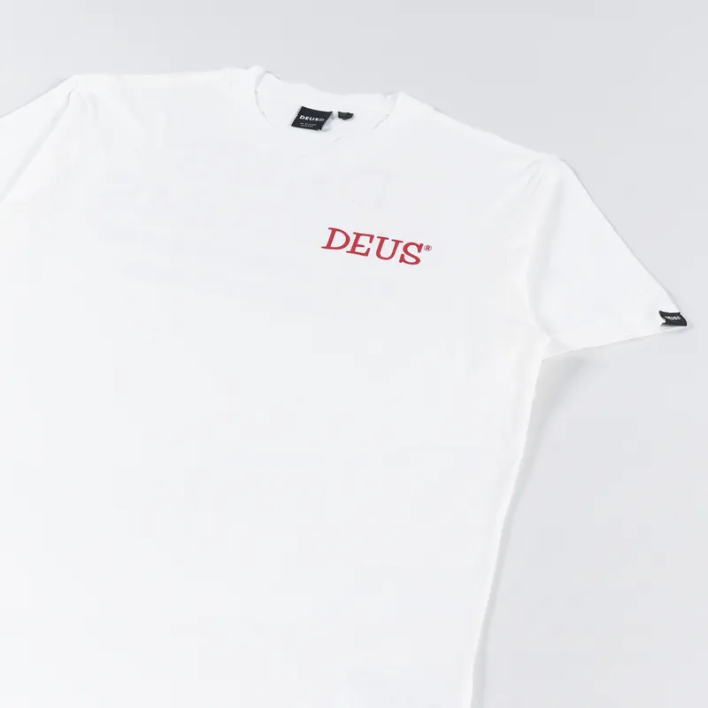 Deus Ex Machina Portal T Shirt Vintage White-3