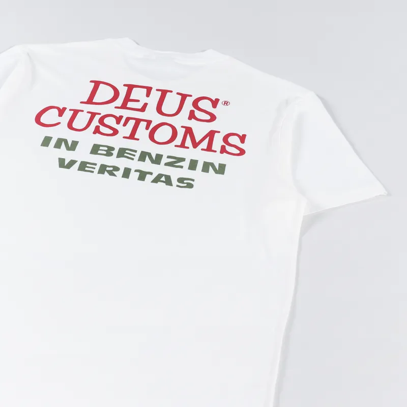 Deus Ex Machina Portal T Shirt Vintage White-2