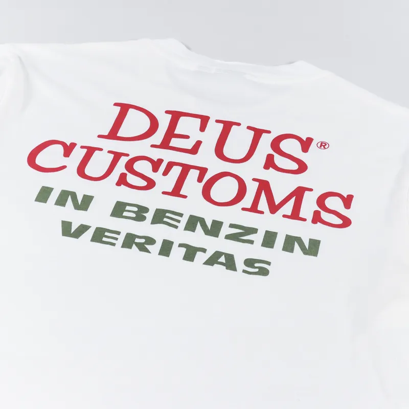 Deus Ex Machina Portal T Shirt Vintage White-4