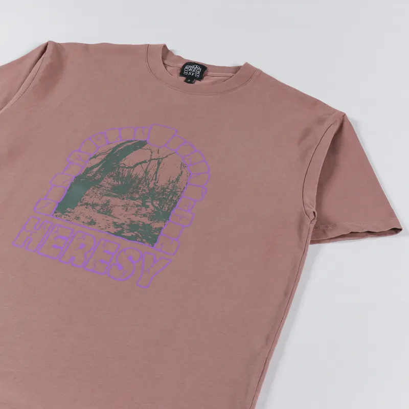 Heresy Portal T Shirt Carmine-2