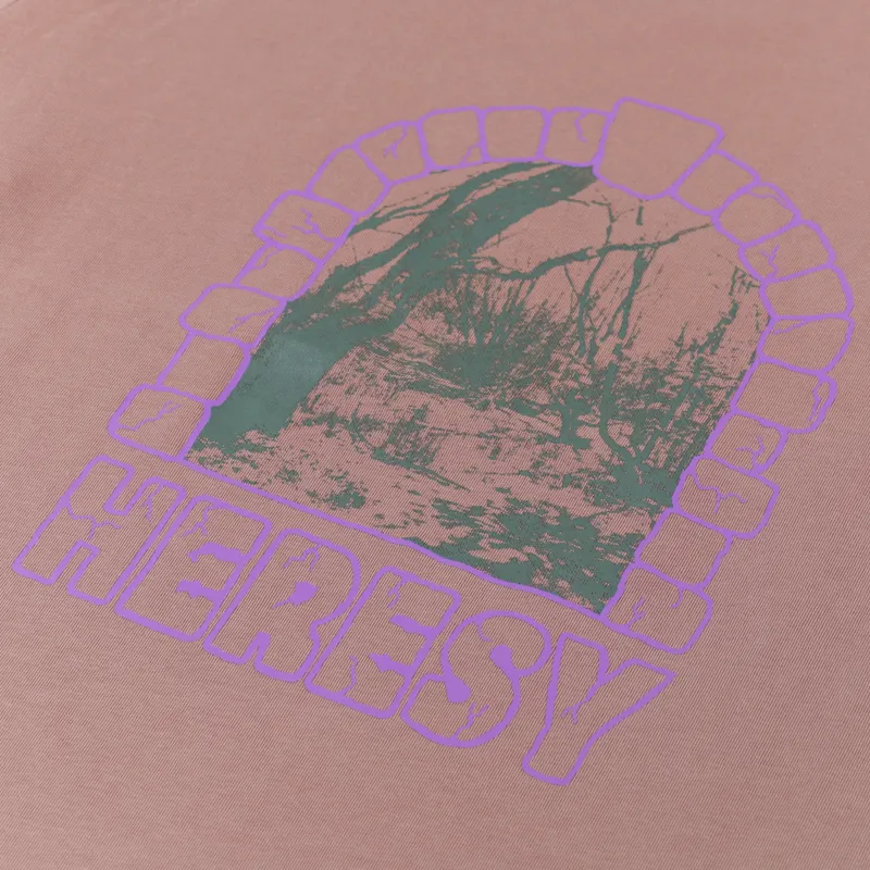 Heresy Portal T Shirt Carmine-1