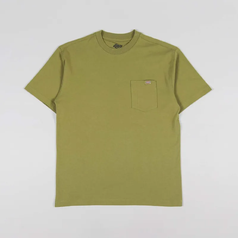 Dickies Life Mens Short Sleeve Porterdale T Shirt Green Moss