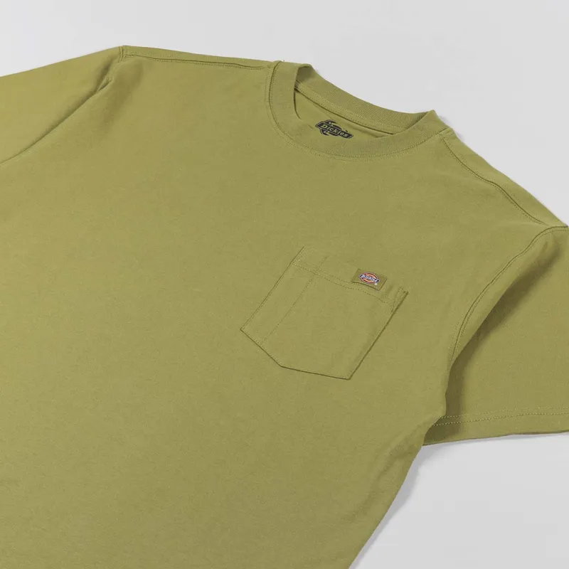 Dickies Porterdale T Shirt Green Moss-2