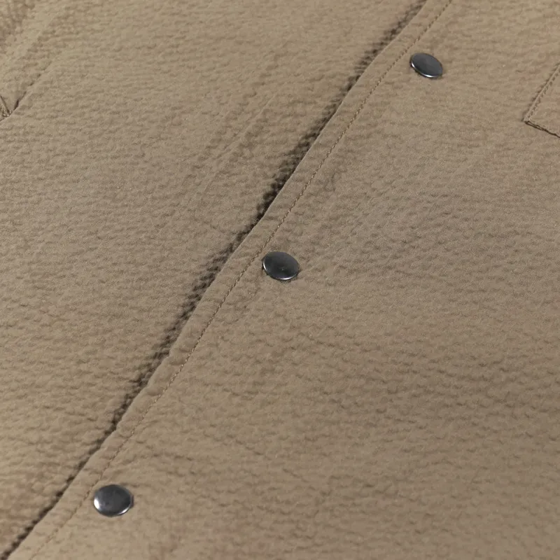 Universal Works Porto Jacket Olive Seersucker-7