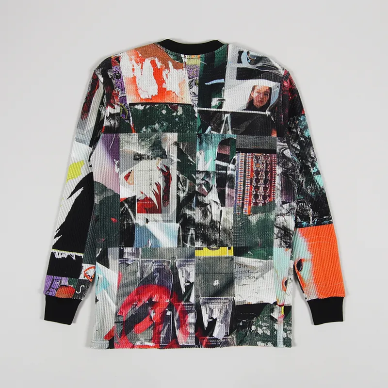 Iggy Post No Bills Thermal Sweat Printed-1