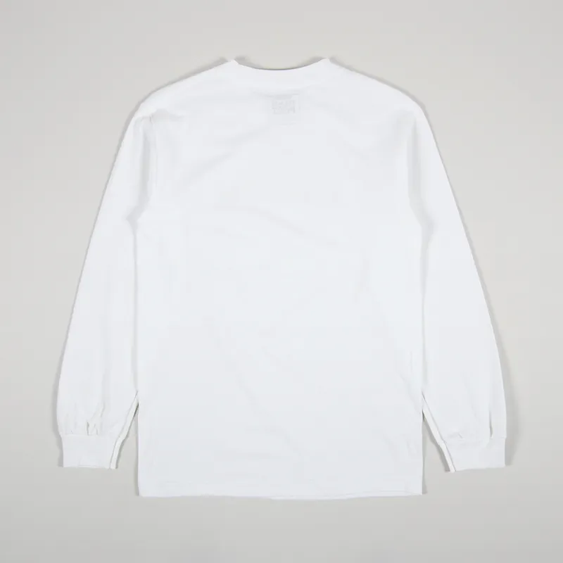 Pass Port PP Gang Long Sleeve T Shirt White-1