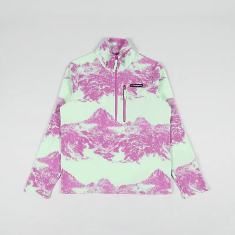 Berghaus prism heritage half sales zip fleece in purple