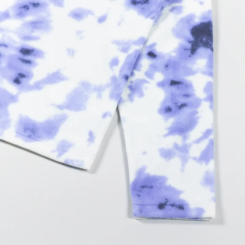 Berghaus Prism Printed Trango Half Zip Fleece Light Purple White Tie Dye-4