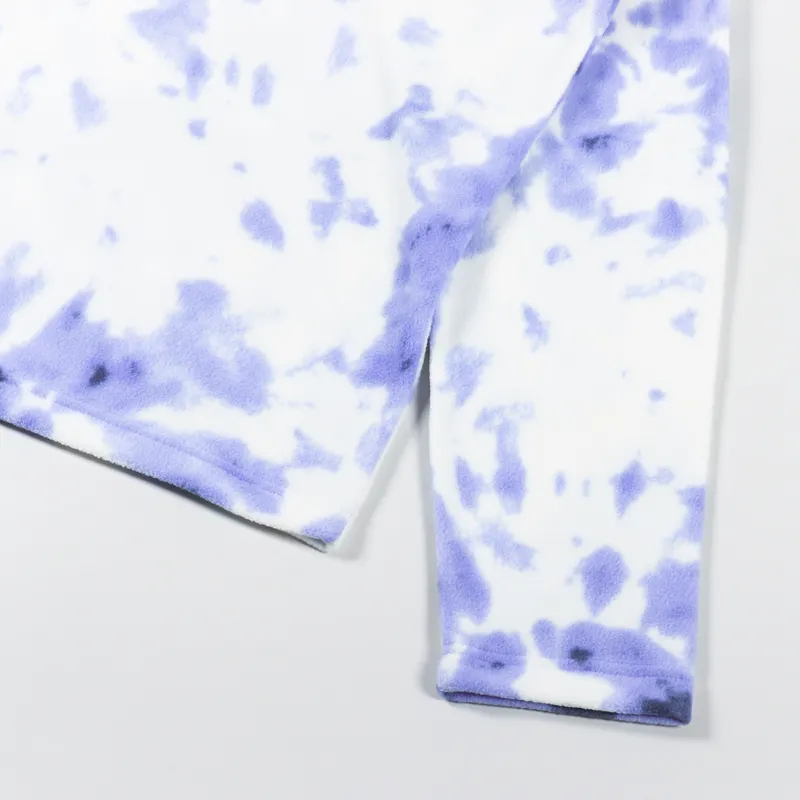 Berghaus Prism Printed Trango Half Zip Fleece Light Purple White Tie Dye-6