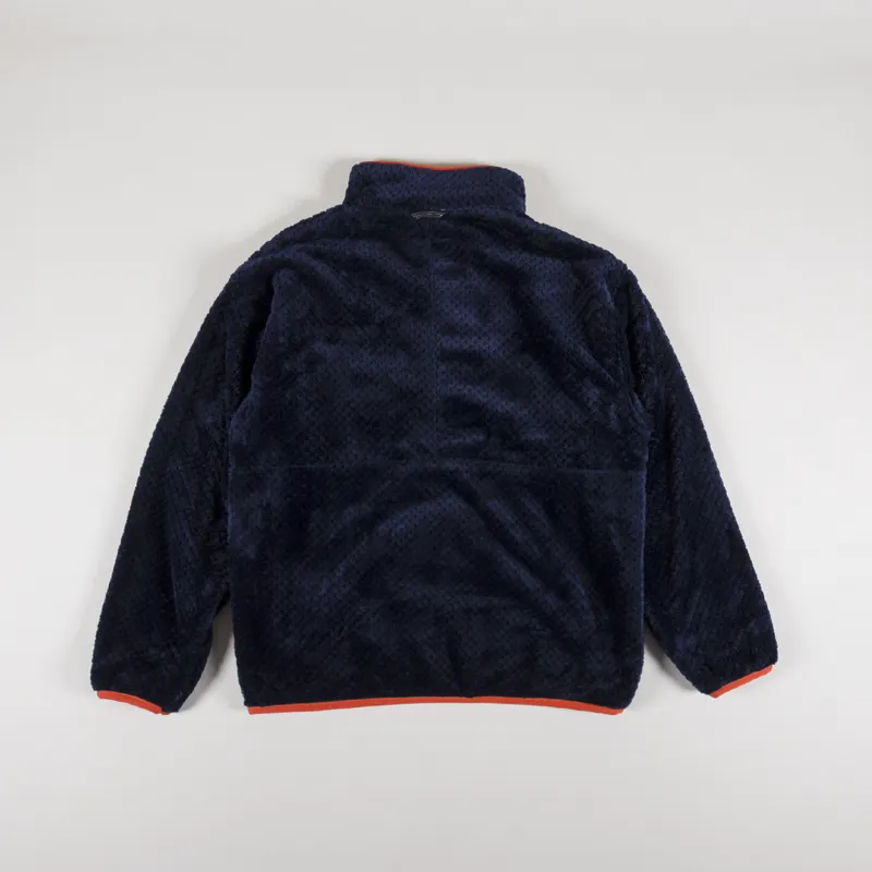 Manastash Poppy Thermal Fleece Jacket Navy-1