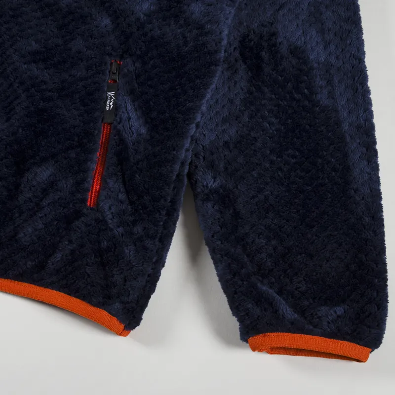 Manastash Poppy Thermal Fleece Jacket Navy-3