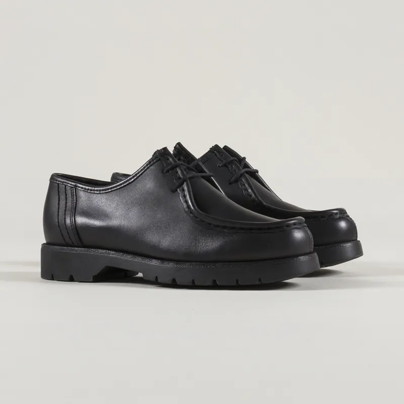 Kleman Womens Leather Padror Shoes Black