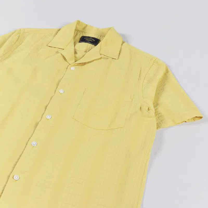 Portuguese Flannel Praia Shirt Yellow-1