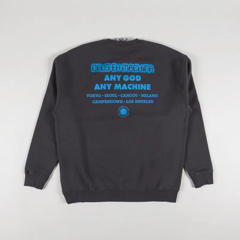 Deus Ex Machina Praise You Crew Anthracite