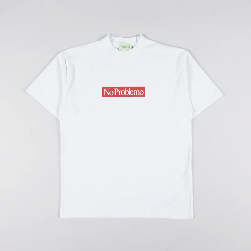 Aries Problemo Supremo T Shirt White