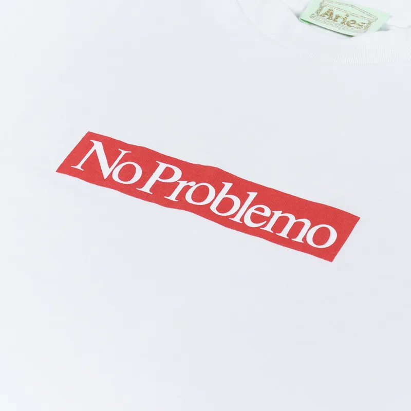 Aries Problemo Supremo T Shirt White-2