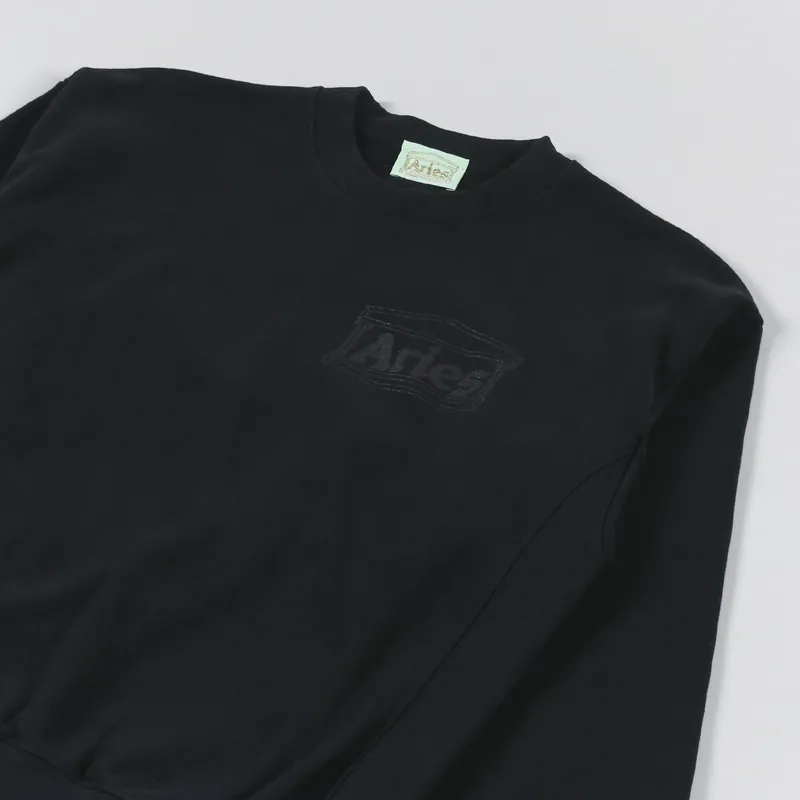 Aries Premium Temple Sweatshirt Black-2
