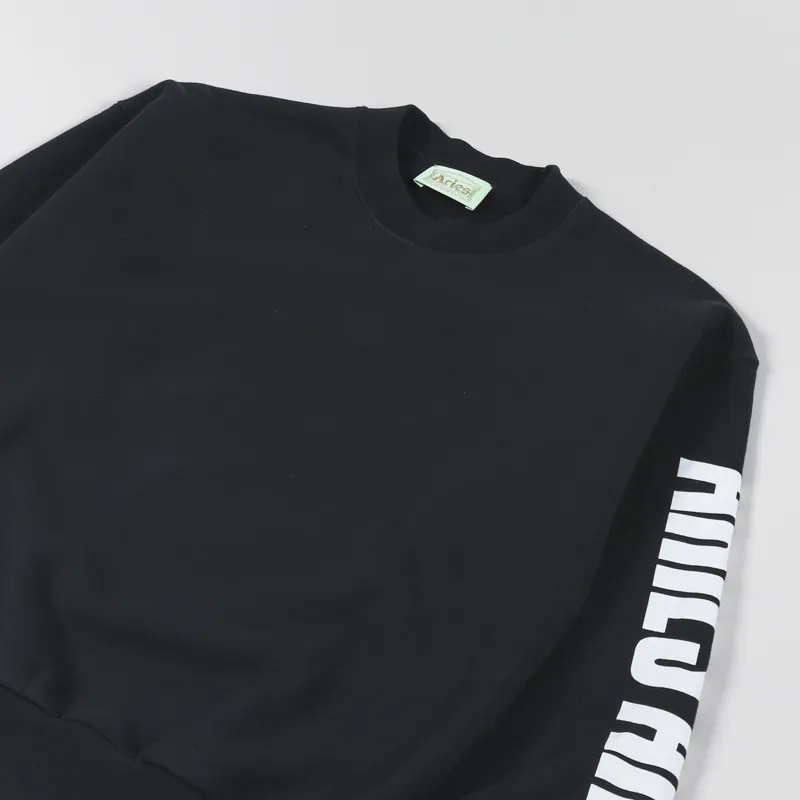 Aries Press Gothic Sweatshirt Black-2