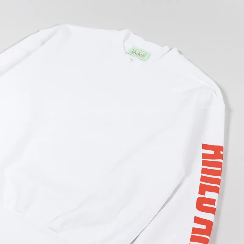 Aries Press Gothic Sweatshirt White-2