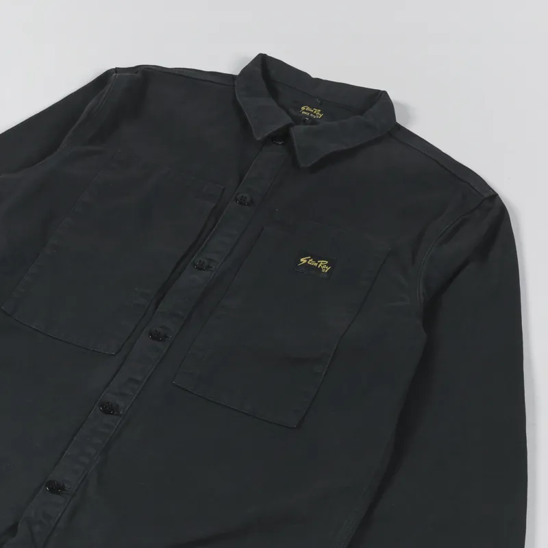Stan Ray Prison Shirt Black Duck-2