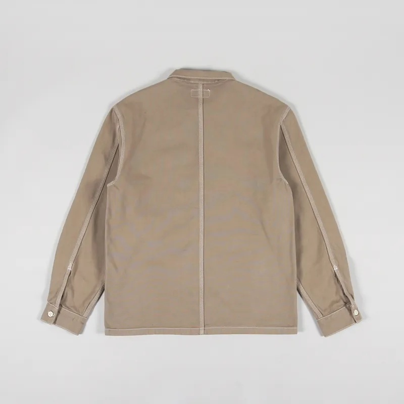 Stan Ray Prison Shirt Khaki Duck-1