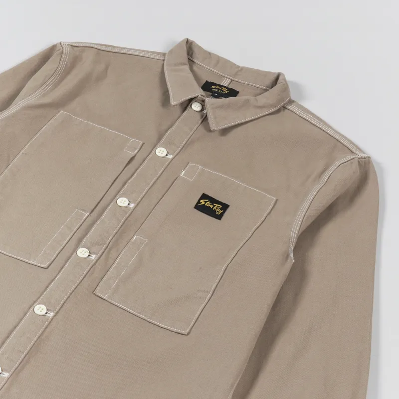 Stan Ray Prison Shirt Khaki Duck-2