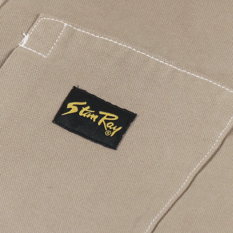 Stan Ray Prison Shirt Khaki Duck-6