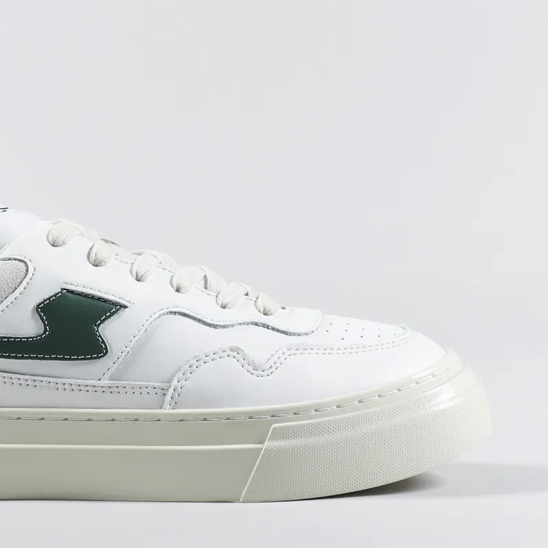 Stepney Workers Club Pearl S-Strike Shoes Leather White Green-6