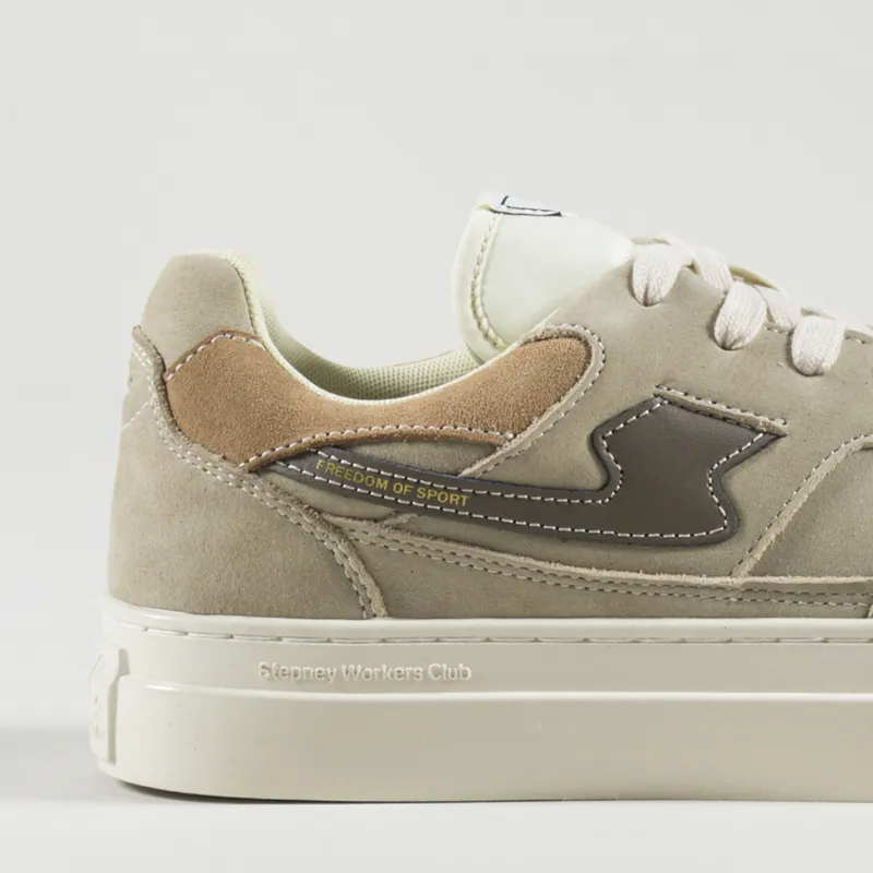 Stepney Workers Club Pearl S-Strike Shoes Nubuck Sand-5