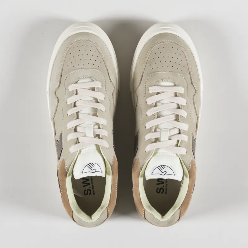 Stepney Workers Club Pearl S-Strike Shoes Nubuck Sand-1