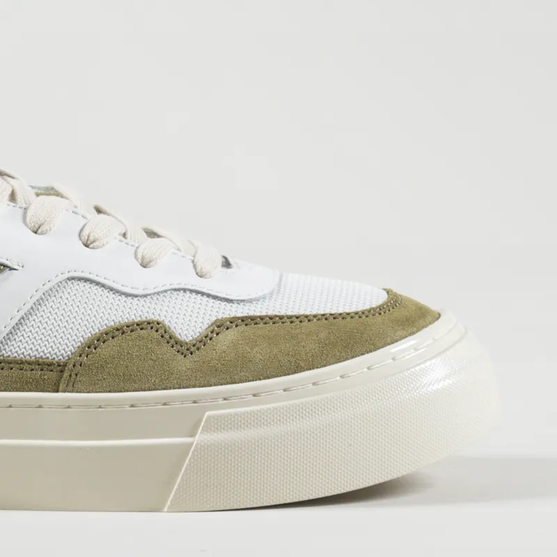 Stepney Workers Club Pearl S-Strike Shoes Suede Mix White Moss-6
