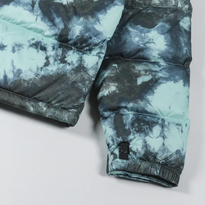 The North Face 1996 Retro Nuptse Insulated Down Jacket Wasabi Ice Dye Print-8