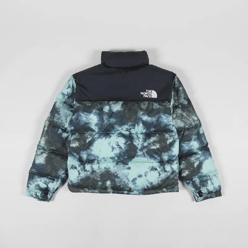 The North Face 1996 Retro Nuptse Insulated Down Jacket Wasabi Ice Dye Print-6