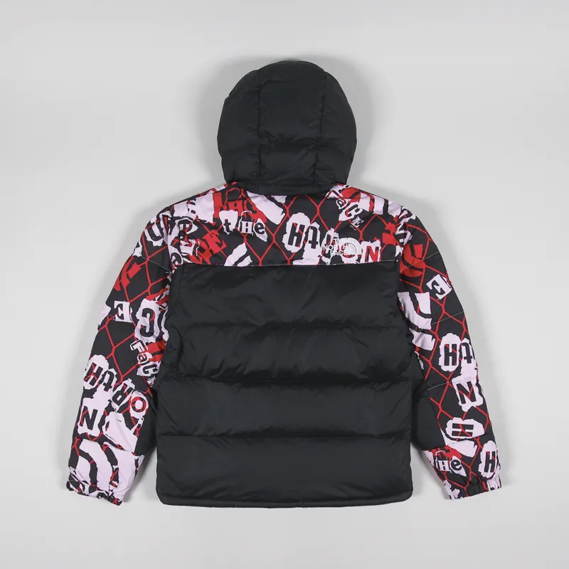 The North Face Printed Himalayan Down Parka Lavender Fog Cole Navin Halfdome Print-2