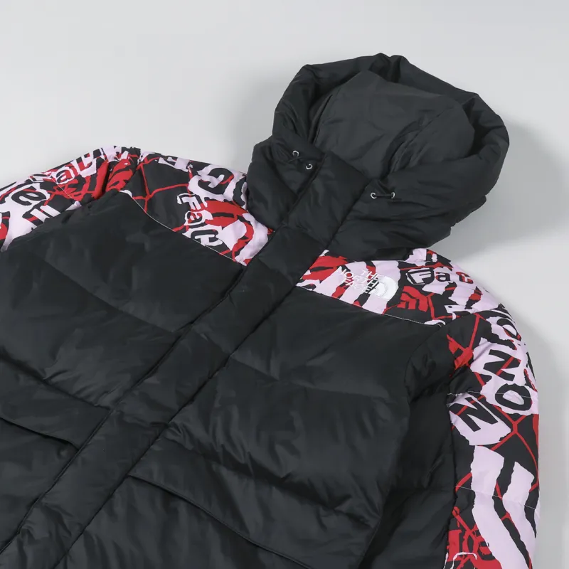 The North Face Printed Himalayan Down Parka Lavender Fog Cole Navin Halfdome Print-3