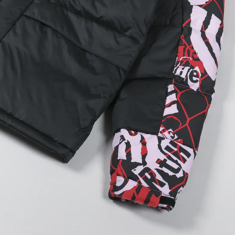 The North Face Printed Himalayan Down Parka Lavender Fog Cole Navin Halfdome Print-6