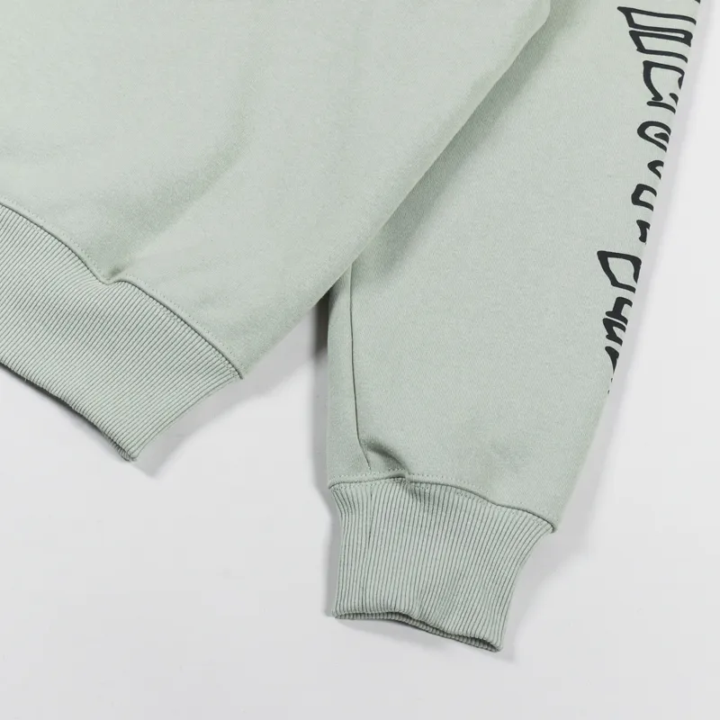 The North Face Printed Heavyweight Pullover Hoodie Tea Green-6