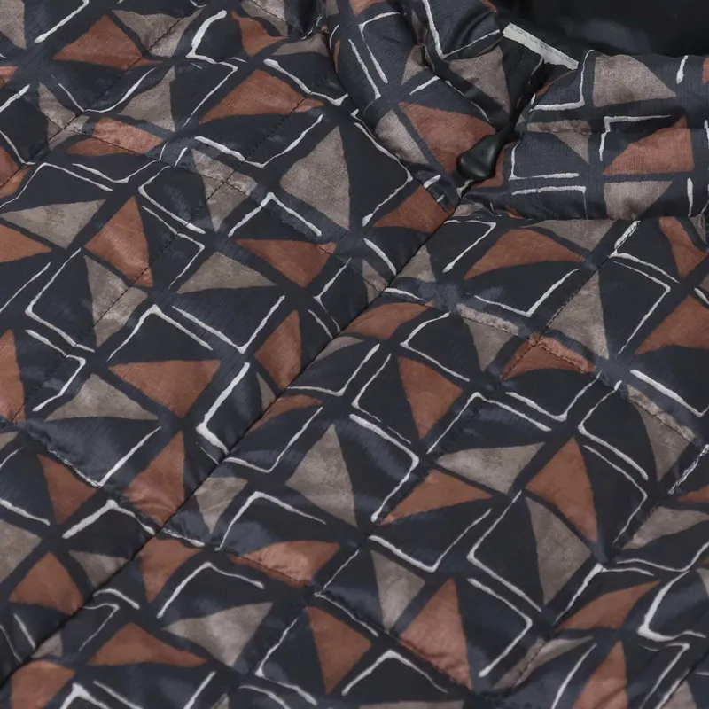 Snow Peak Printed Recycled Middle Down Jacket Red-7