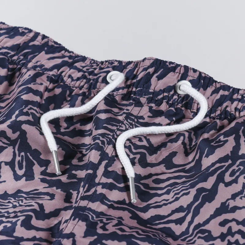 Far Afield Printed Swim Shorts Animal Print Blue-3