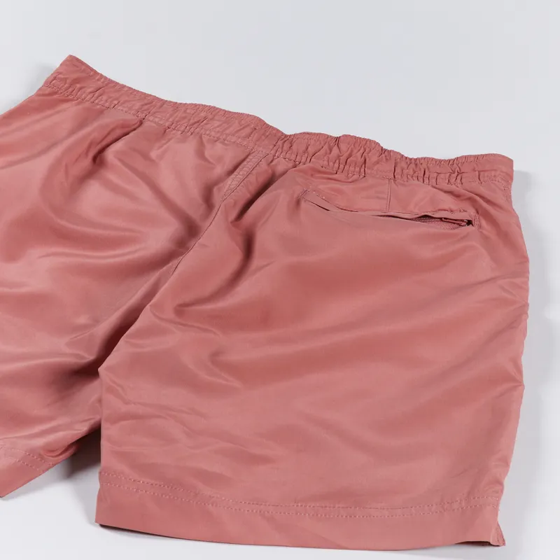 Far Afield Capri Swim Shorts Mahogany Pink-4