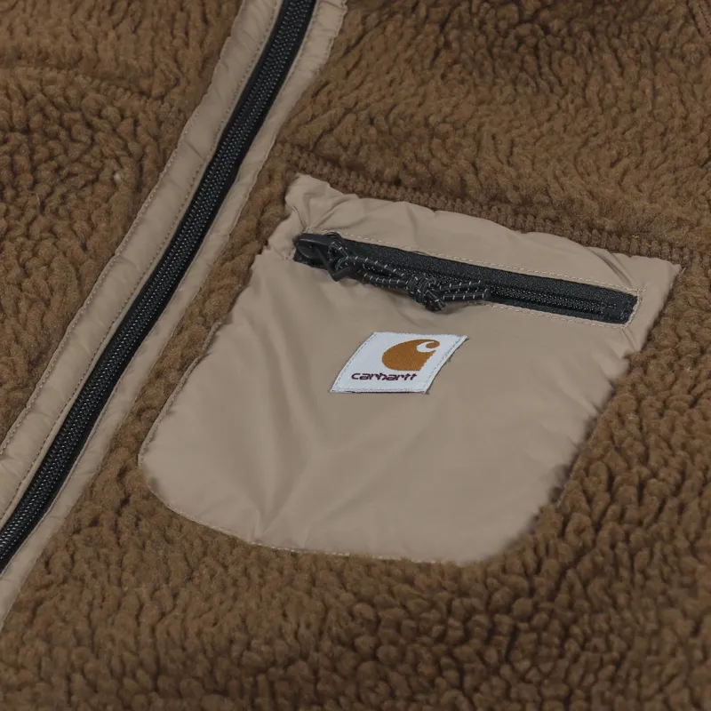 Carhartt WIP Prentis Liner Tawny Leather-6