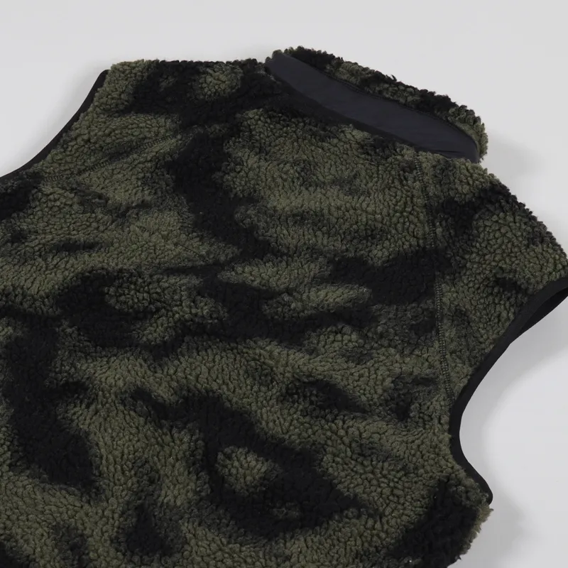 Carhartt WIP Prentis Vest Liner Camo Blur Green-7