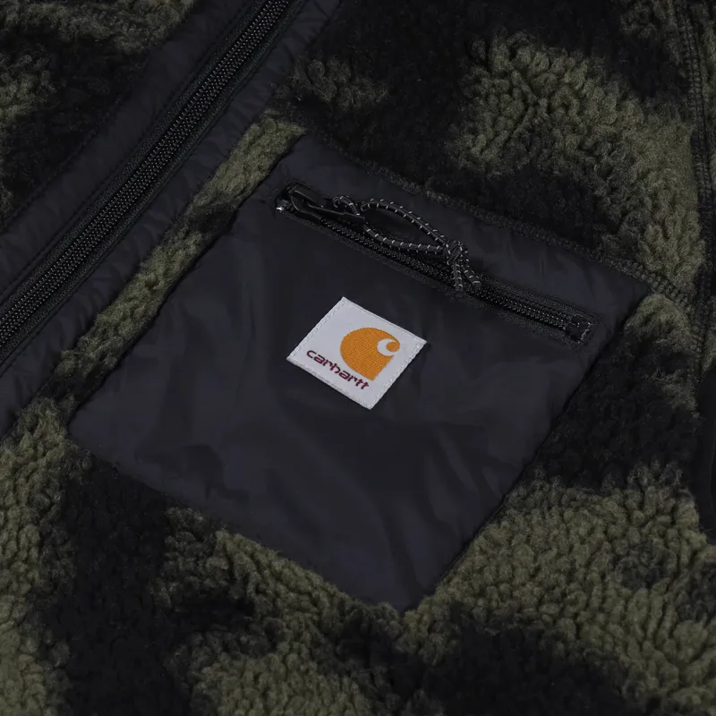 Carhartt WIP Prentis Vest Liner Camo Blur Green-5