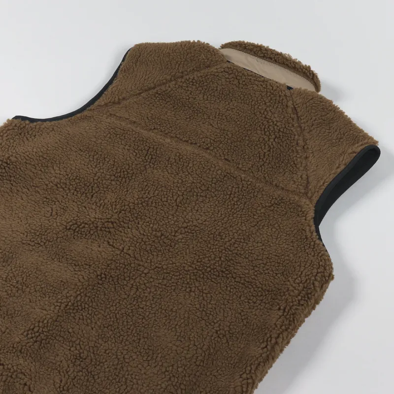 Carhartt WIP Prentis Vest Liner Tawny Leather-5