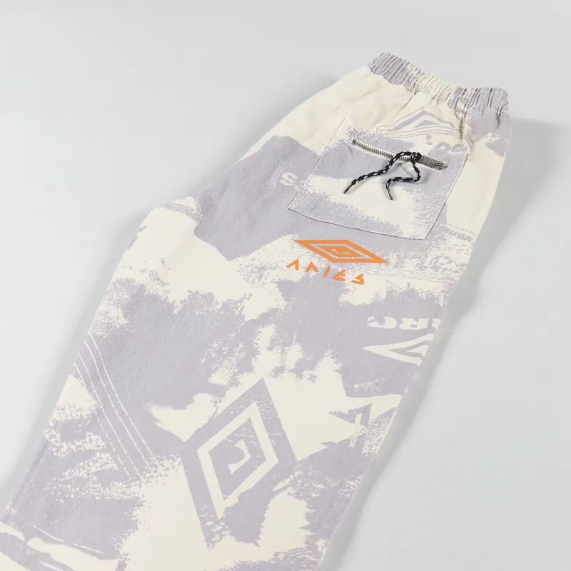 Ariex X Umrbo Pro 64 Pants Lilac Cream Black-5