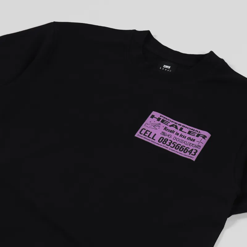 Edwin Pro Healer T Shirt Black-3